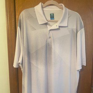 White Golf Shirt - 2X